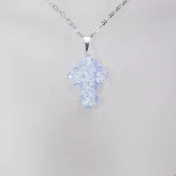 Pendant 40cm - Urielle-Silver Chain - Pendant 40cm - Laiton argenté